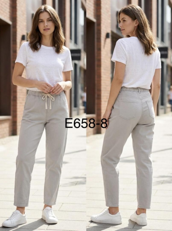 Spodnie damskie Roz 34-42, 1 Kolor .Paczka 10 szt